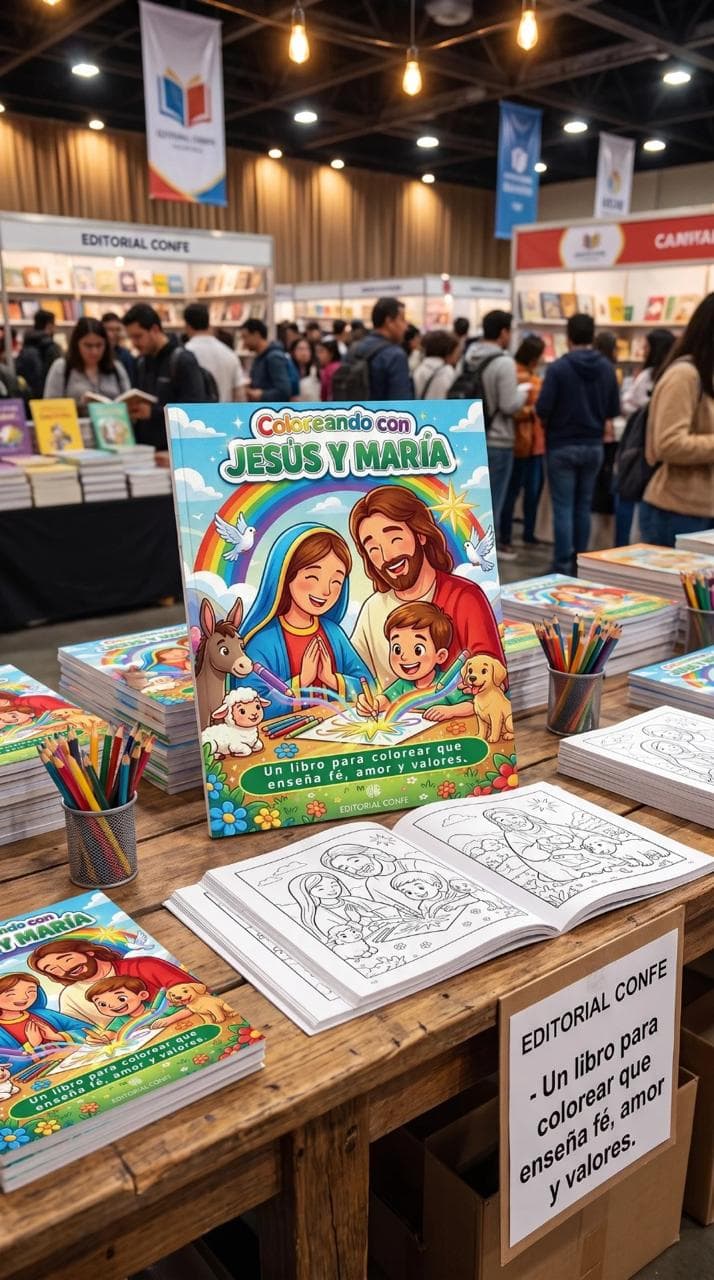 El libro en una feria del libro
