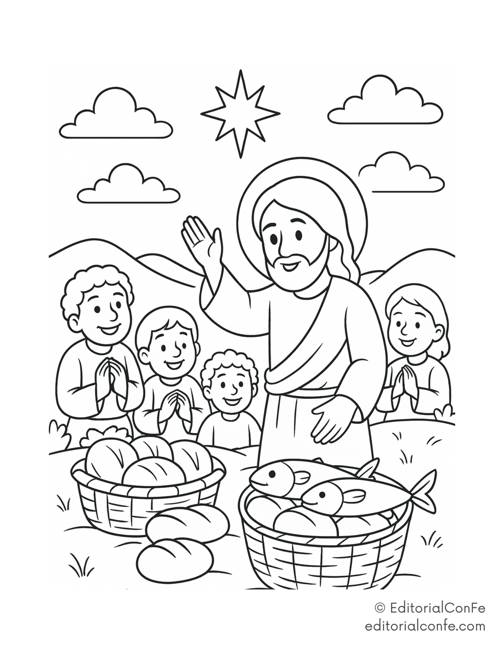 Coloreando con Jesús y María | Edición Global