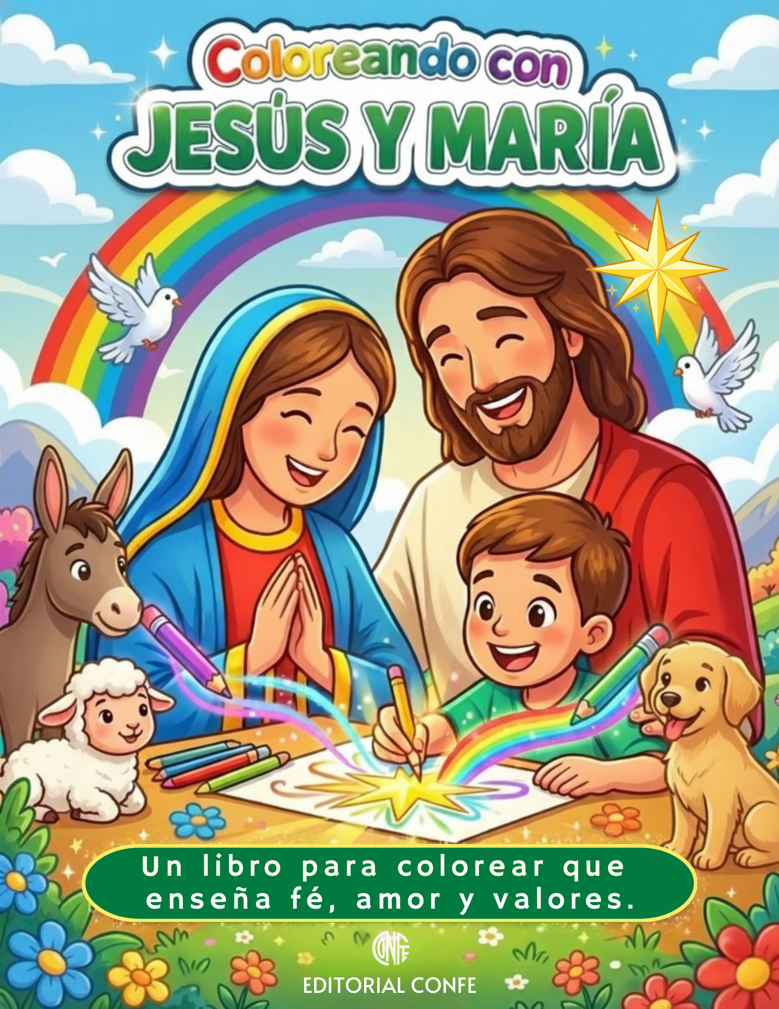 Coloreando con Jesús y María | Edición Global